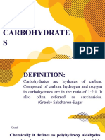 CARBOHYDRATES