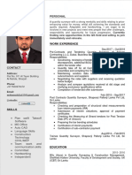 Mohamed Afzal CV PDF