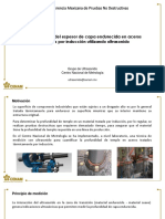 13CMPND - Determinacion Del Espesor de Capa Endurecida en Aceros Templados Por Induccion Utilizando Ultrasonido