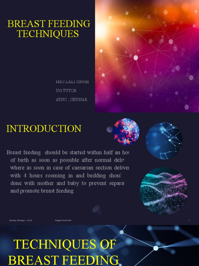BREAST FEEDING TECHNIQUES | PDF | Breastfeeding | Breast
