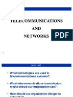 TELECOMMUNICATIONS AND  NETWORKS 