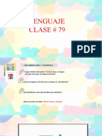 Lenguaje Clase 79