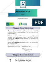 Microeconomics (PGP-I) : Session 3