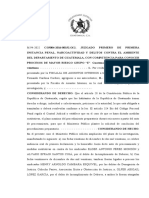 Auto Ampliacion Plazo de Investigación