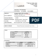 Perfil de empresa de produtos promocionais