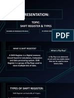 Presentation:: Topic: Shift Register & Types