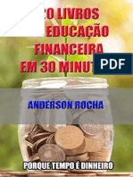 20 Livros de Educação Financeira Em 30 Minutos - Anderson Rocha