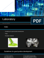 Laboratorio (Reglas y Materiales)