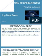 Unidad 2 Metodo Simplex y 2 Fases