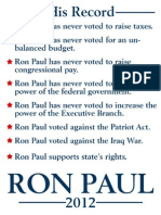 Ron Paul Poster 2