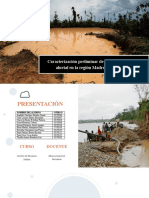 Caracterización Preliminar de Residuos de Minería Aluvial