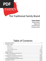 Download Fully Integrated Marketing Communications Plan for Hanes- Univision by Megan SN58675104 doc pdf