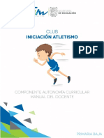 Club Iniciacion Al Atletismo Primaria Manual Del Docente