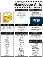 Journeys 2nd Grade Week at A Glance Newsletters