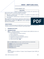 ISM Ed7 - SEC DRAFT Auditor Actions v3 - Nov 2013