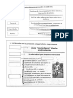 Secciones Del Periódico y Nota Periodistica Ejercicio