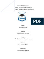 Proceso de Contratacion y Seleccion de Vendedores - Obando