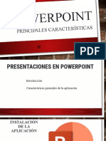 PowerPoint características principales
