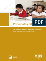 12 Principales Cifras. Educación Básica y Media