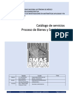 Catalogo de Servicios-Bienes y Suministros