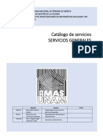 Catalogo de Servicios-Servicios Generales