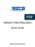 Network Video Recorders Quick Guide VEZCO