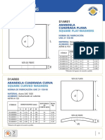 ARANDELAS PLANAS Y CURVAS EL DETALLE