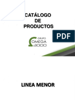 Catálogo de productos para cocina y cafetería