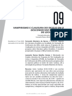 Vampirismo e clausura do desejo em Lúcio Cardoso