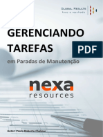 GERENCIANDO TAREFAS em Paradas de Manutenção - 220623