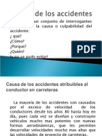 Causas de Los Accidentes 1