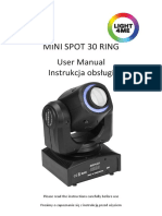 Mini Spot 30 Ring: User Manual Instrukcja Obsługi