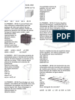 Lista 3 de Geometria Espacial 2022