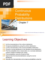 Continuous Probability Distributions: Mcgraw-Hill/Irwin