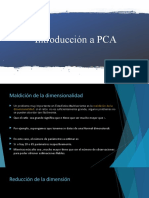 5.1 Introducción A PCA