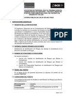 Bases Del Concurso de CAS #020-2021-OSCE