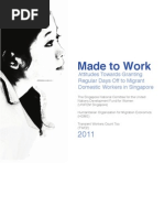 Download Made to Work Employers Attitudes Towards Granting Regular Days Off to Migrant Domestic Workers by Transient Workers Count Too SN58677324 doc pdf