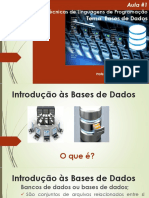 Introdução e Modelos de Base de Dados