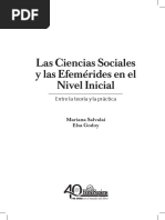 Las Ciencias Sociales y Las Efemerides en El Nivel Inicial