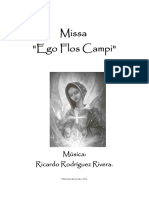 Missa "Ego Flos Campi": Música: Ricardo Rodríguez Rivera