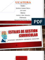 Estilos de Gestion Curricular Marileixis Santana