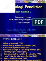 Metodologi Penelitian Kuliah S1