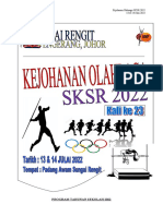 Kertas Kerja Kejohanan Olahraga SKSR 2022