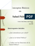 Conceptos en Salud Pública