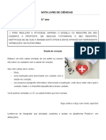 NL de Ciências - 1º Trimestre - 5º Ano