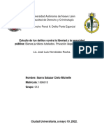 Estudio de Los Delitos Contra La Libertad y La Seguridad Pública - Privación Ilegal de La Libertad - CMIS