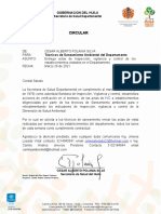 Circular Entrega de Visitas de IVC