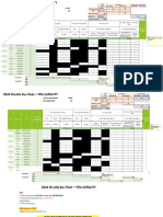 Example of Trips Monitoring Report and Scheduling Plan