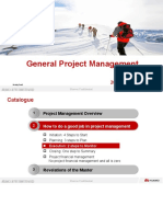General Project Management: Huawei Confidential
