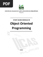 IT 107 Object Oriented Programming